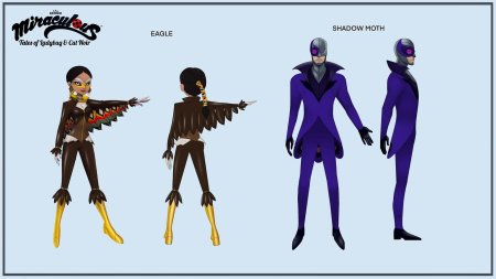 Злодеи из леди баг и супер кот