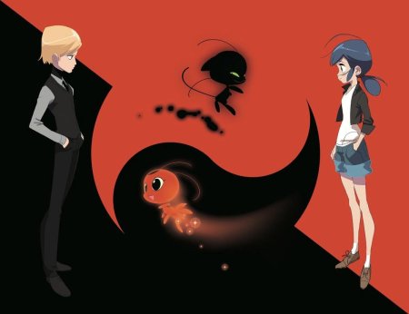 Аниме леди баг бриджит и феликс