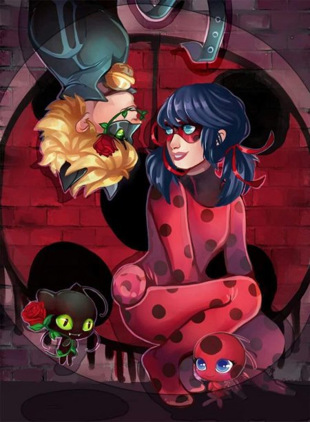 Леди баг и супер кот любовь