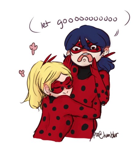 Маринетт и хлоя