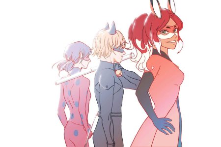 Аниме леди баг и кот нуар