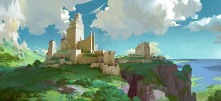 Фэнтези крепость донжон