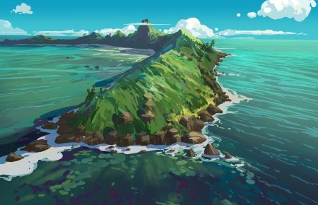 Пейзажи рисунки