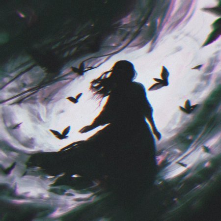 Девушка с птицей