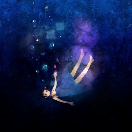 Падающая девушка