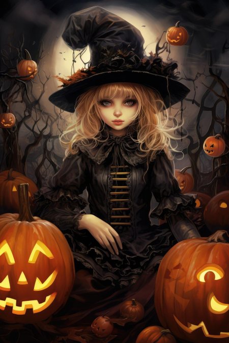 Тыква для хэллоуина