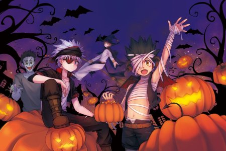 Киллуа хэллоуин