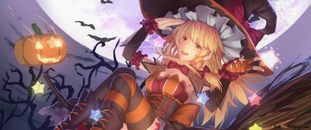 Аниме ведьмы хэллоуинские