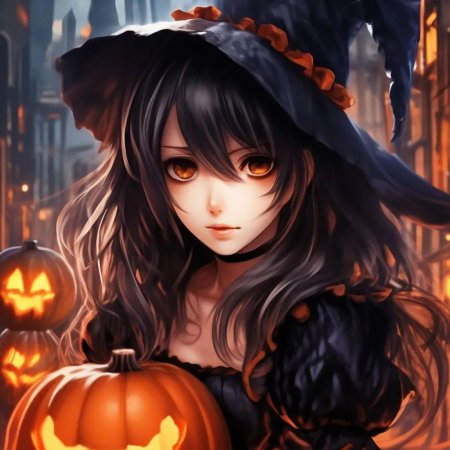 Хэллоуин аватарки аниме