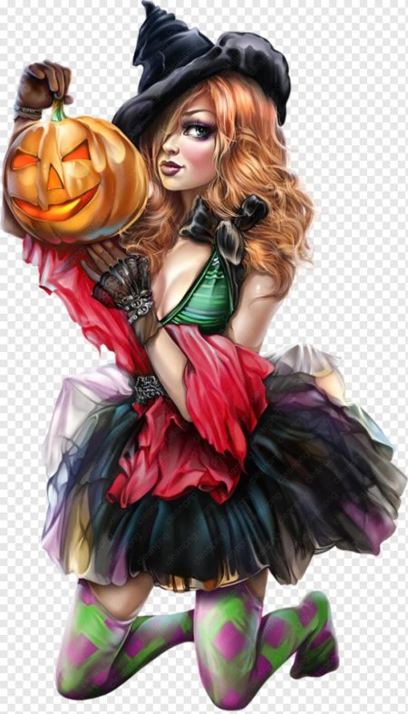Хэллоуин девушка