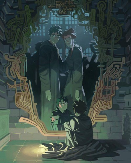 Иллюстрации гарри поттер