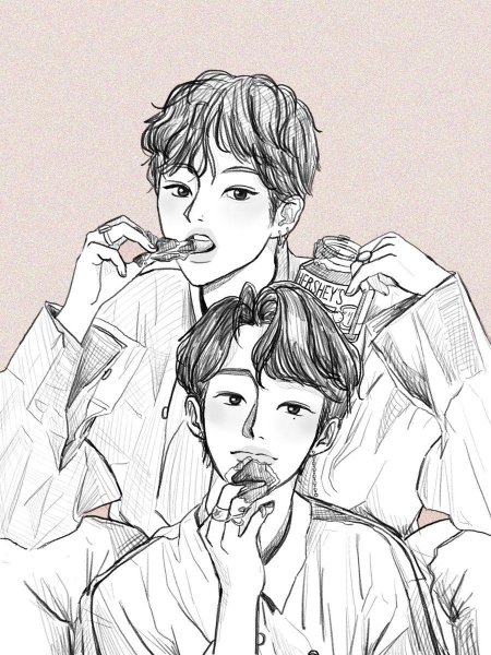 Минхо и хенджин арты хенхо