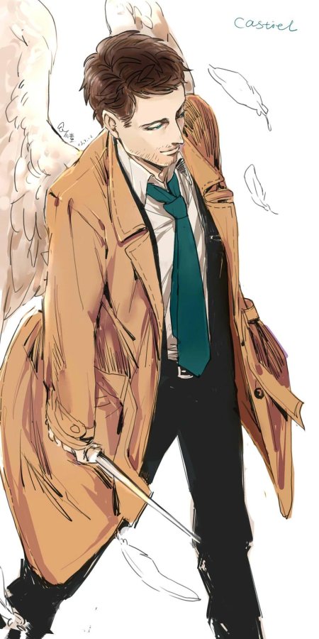Сверхъестественное аниме кастиэль