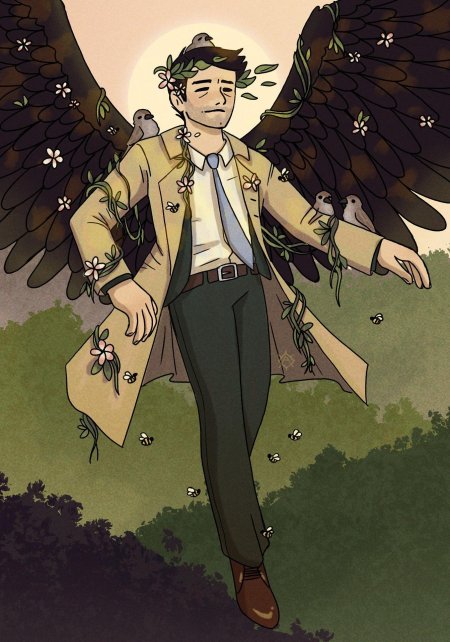 Габриэль сверхъестественное арт