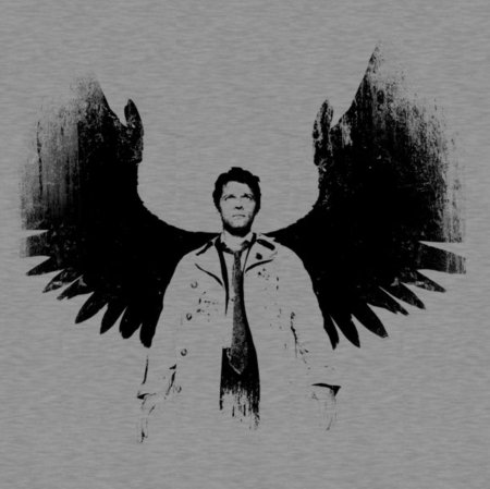 Сверхъестественное кастиэль с крыльями