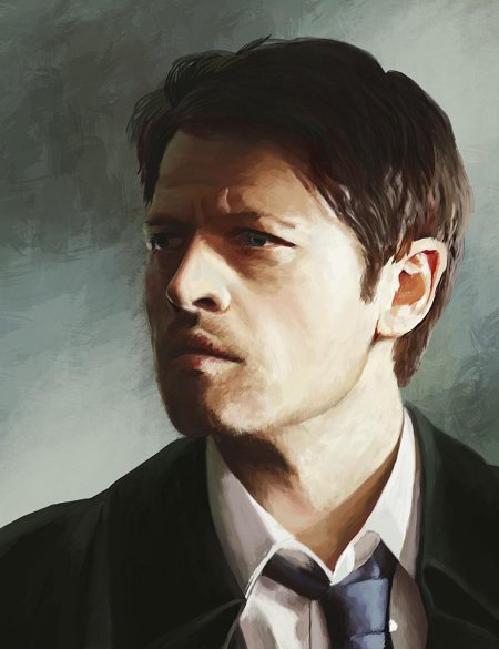 Кастиэль сверхъестественное арт