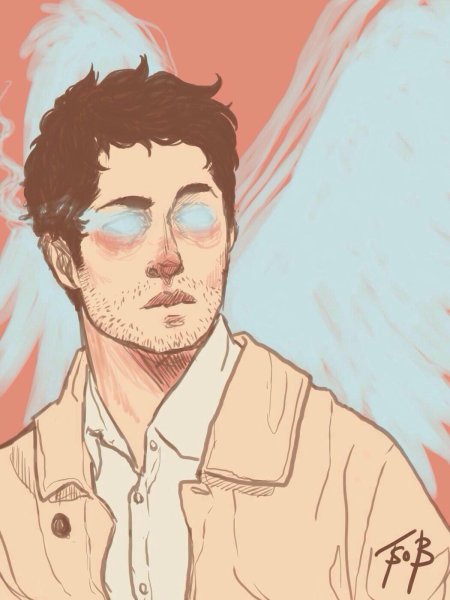 Кастиэль сверхъестественное арт