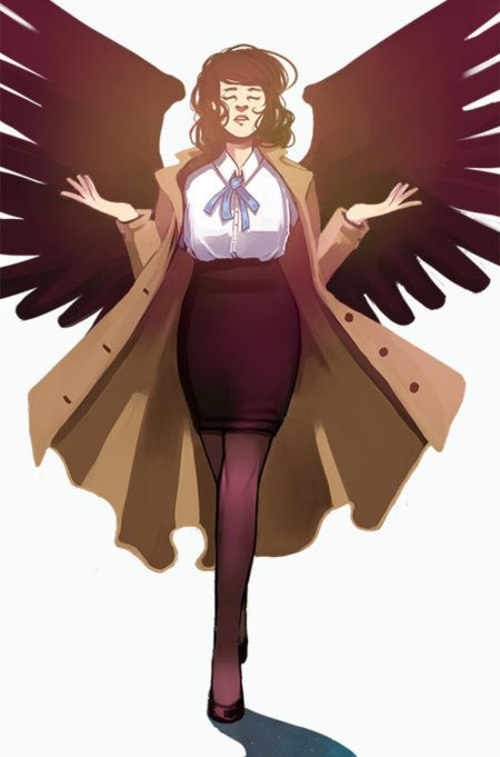 Кастиэль сверхъестественное fem