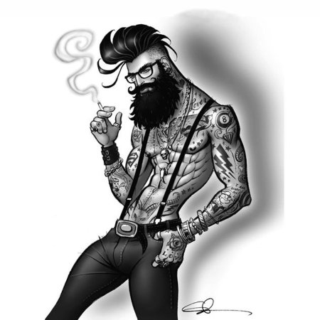 Брутальные рисунки