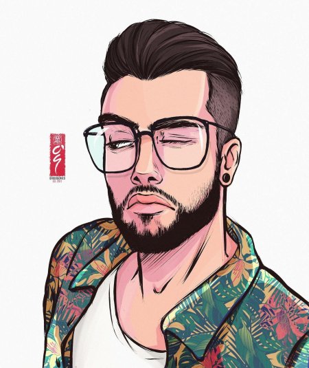 Портрет в стиле