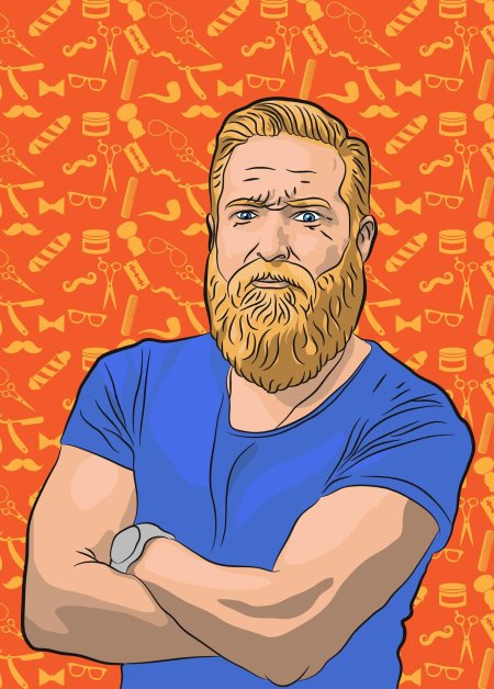 Кирюша борода арт