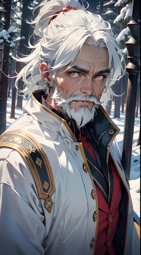 Дед с бородой