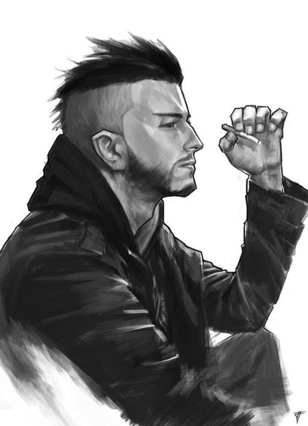 Прическа данте из dmc