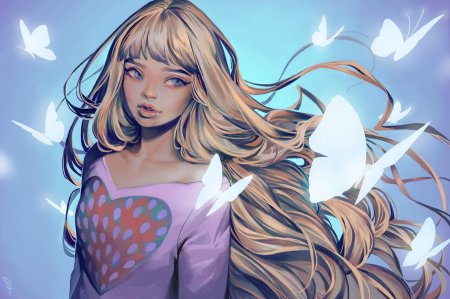 Арт девушек