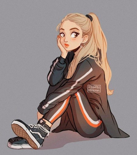 Девушка иллюстрация