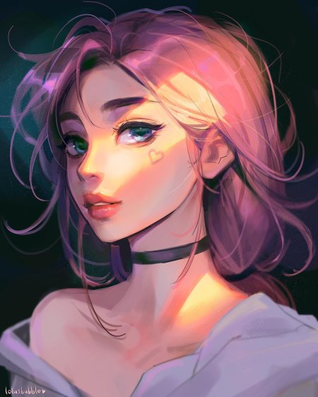 Арт девушек