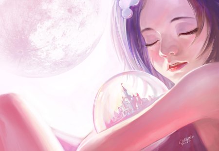 Девушка арт