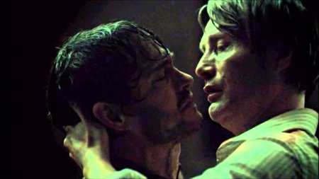 Ганнибал и уилл грэм поцелуй