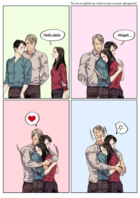 Ганнибал уилл и эбигейл