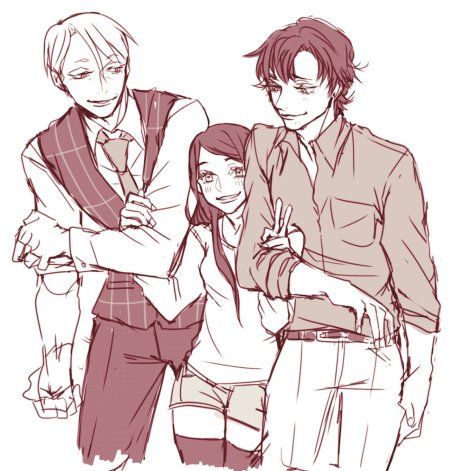 Ганнибал лектер/fem!уилл грэм