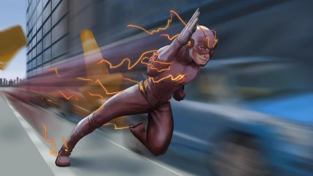 Флэш супергерой