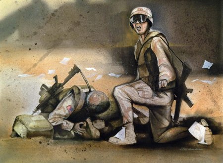 Полевой медик арт