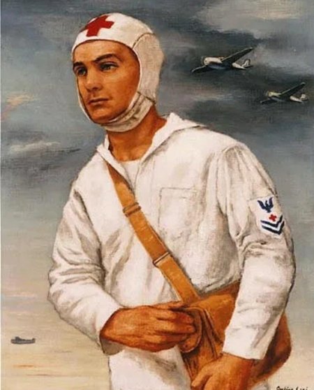 Военный врач портрет