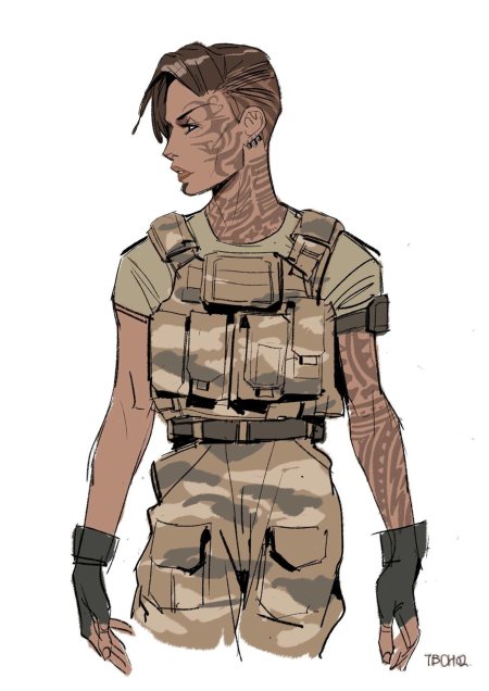 Эскиз персонажа