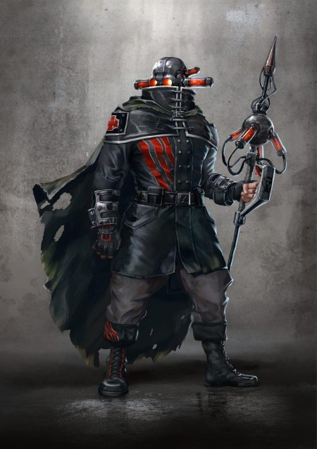 Чумной доктор дизельпанк