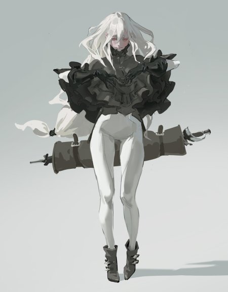 Аниме воительница