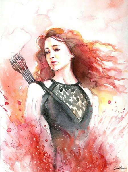 Голодные игры рисунки