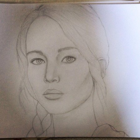 Китнисс эвердин рисунок