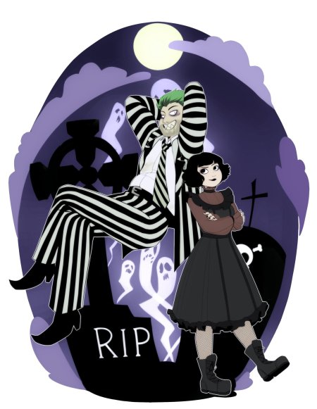 Битлджус и лидия арт мюзикл