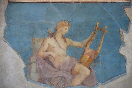 Аполлон древнегреческие фрески