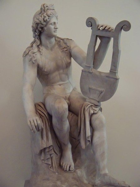 Аполлон кифаред скульптура