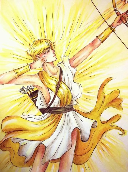 Греческий бог аполлон