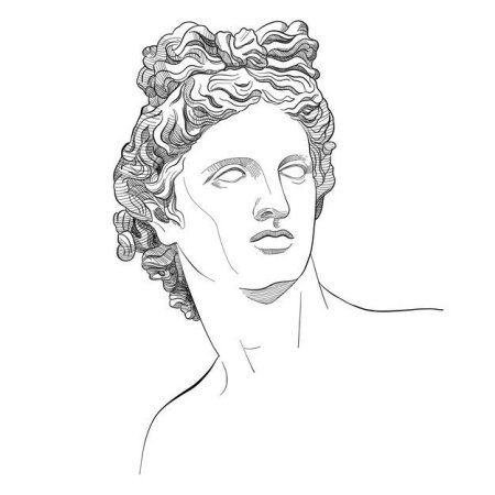 Аполлон рисунок