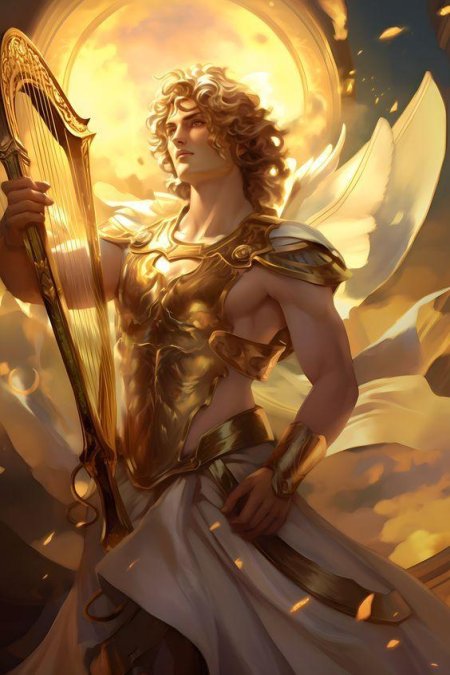 Аполлон бог арт