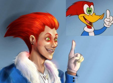 Персонажи мультфильма дятел вуди