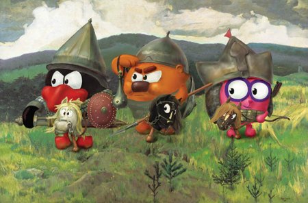 Картина смешарики